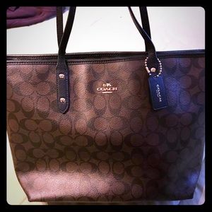 Coach City Zip Tote